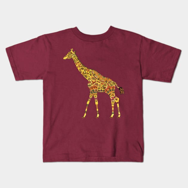 Giraffe Kids T-Shirt by Mako Design 